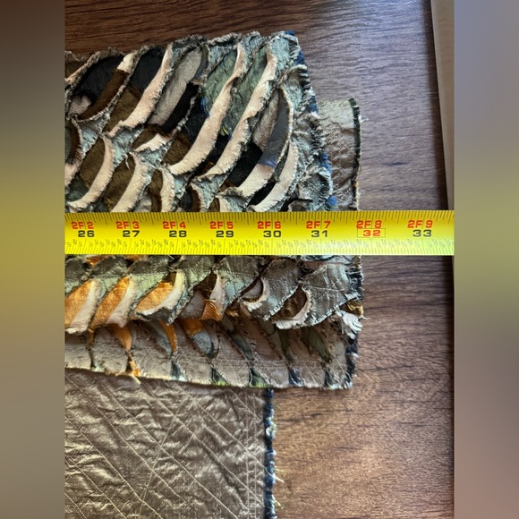 Tim Harding Textile Wearable Art 100% Raw Silk Vest Tunic - Picture 15 of 16